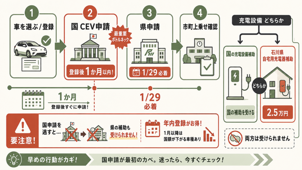 申請の手順は？国→県→市町の順に進める7ステップを整理した図解