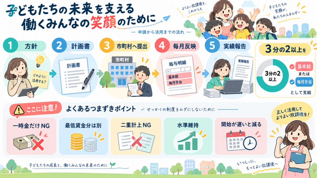 補助額はいくらになる?常勤換算シミュレーターを整理した図解
