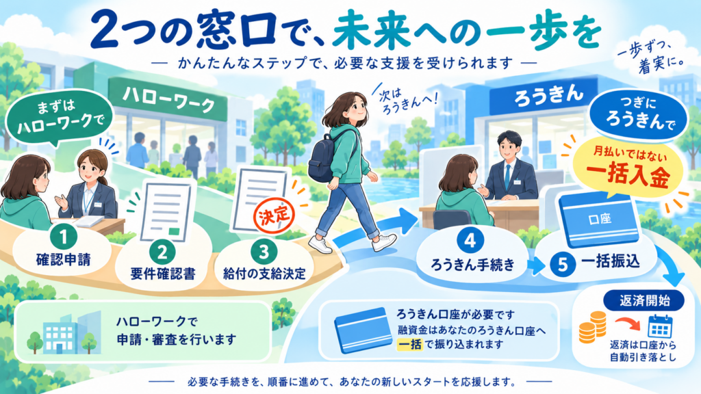 申請でよくある不支給・差し戻しの落とし穴を整理した図解