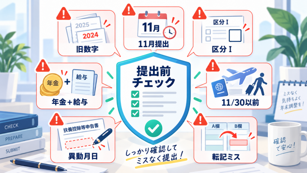 図解：この申告書でよく出る疑問は？