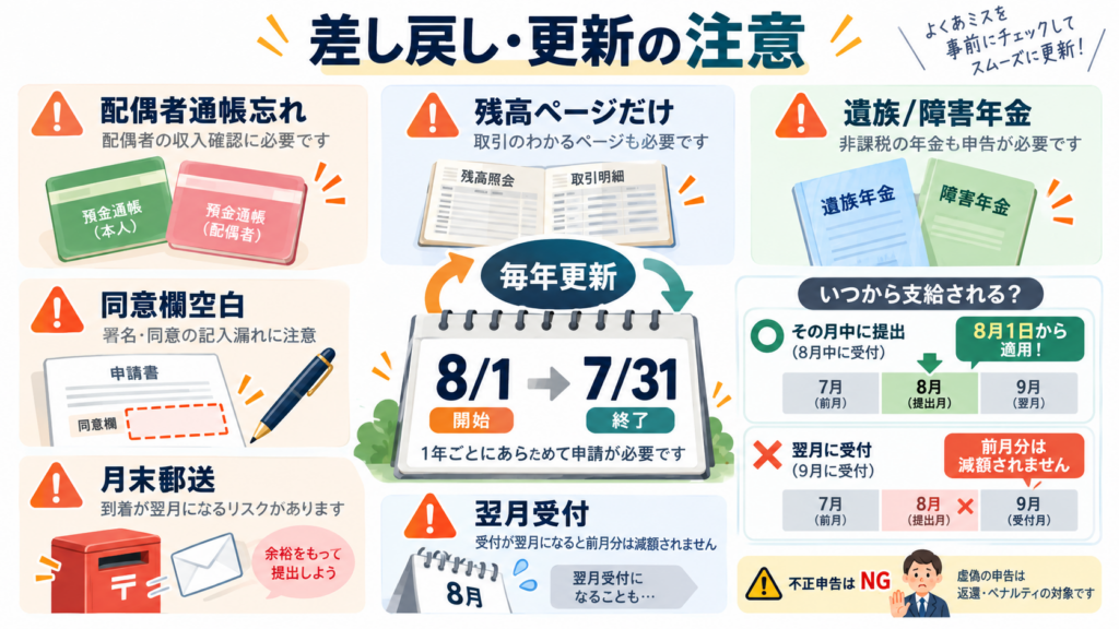 課税世帯でも使える特例減額措置とはを整理した図解