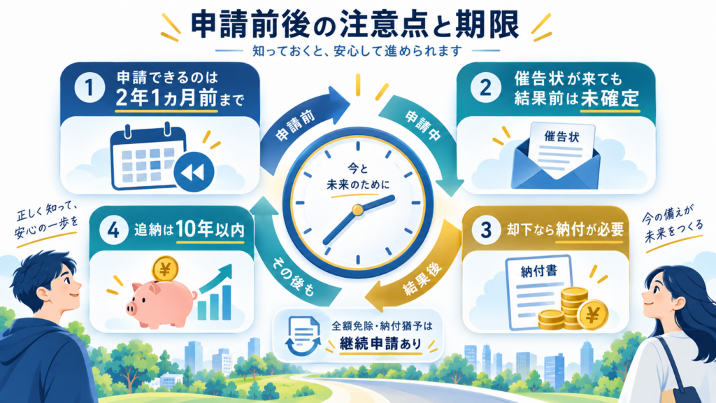 却下されたらどうなる？申請前に注意したい落とし穴を整理した図解