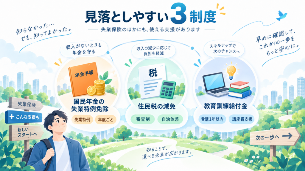 図解：住民税は減免してもらえる？